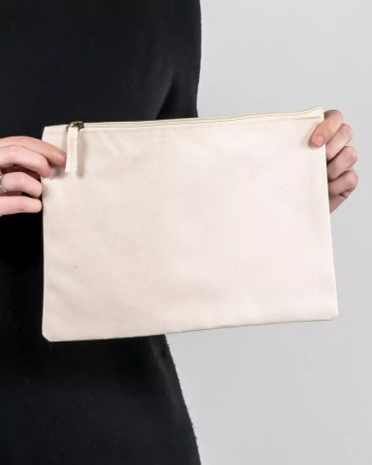 Westford Mill EarthAware™ Organic Accessory Pouch – Größe S, 20 X 11,5 Cm, Aus 100% Bio-Baumwollleinen (407 G/m²)